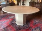 Marmeren tafel, Huis en Inrichting, 150 tot 200 cm, Overige materialen, 150 tot 200 cm, Rond