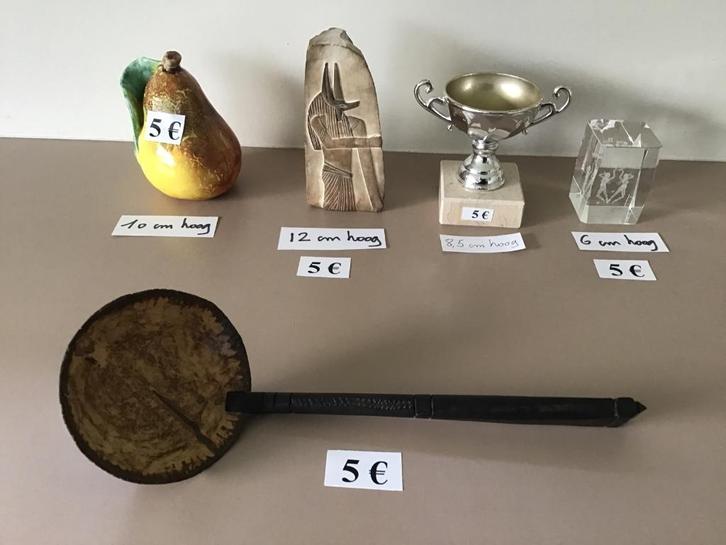 5 mooie kleine items aan slechts 5 euro per stuk, Antiek en Kunst, Curiosa en Brocante, Ophalen of Verzenden
