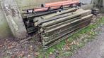 betonpalen met sleuf lengte 1,80m, Tuin en Terras, Ophalen, Gebruikt, Minder dan 180 cm, Palen