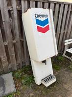 CHEVRON oude garage oliebar, Verzamelen, Ophalen, Gebruikt, Gebruiksvoorwerp