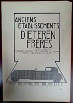 Advertentie D'Ieteren Frères – jaren '20, Verzamelen, Ophalen of Verzenden, Gebruikt, Auto's