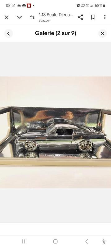 Mustang GT500 1967 1:18 beschikbaar voor biedingen