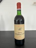 Chateau Lagrange de Lescure, Saint-Emilion 1984, Verzamelen, Wijnen, Frankrijk, Ophalen of Verzenden, Zo goed als nieuw