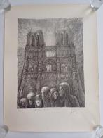 Luc Putman, Notre Dame de Paris, 1981, Antiek en Kunst, Ophalen of Verzenden