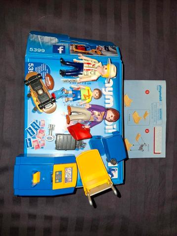 Vakantiegangers aan incheckbalie, Playmobil 5399 beschikbaar voor biedingen