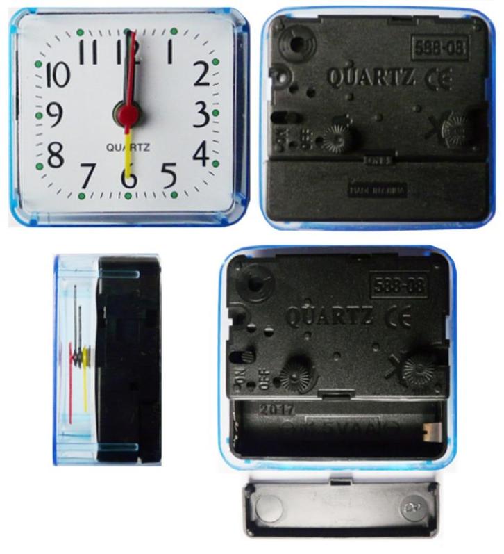 Kleine wekker voor op reis, Elektronische apparatuur, Wekkers, Zo goed als nieuw, Analoog, Ophalen