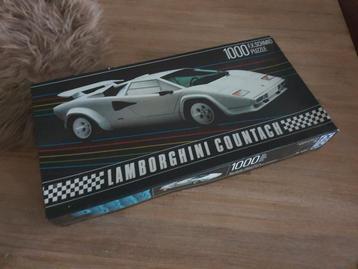 Vintage 80s FX Smith puzzel lamborgini nieuw  beschikbaar voor biedingen