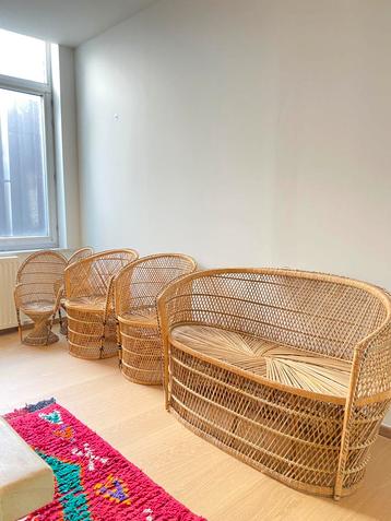 Rotan meubelset beschikbaar voor biedingen