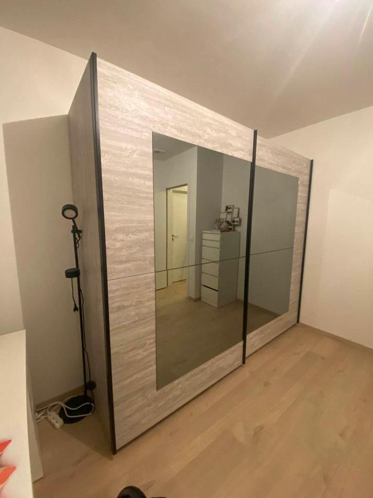 Kleerkast Weba, Huis en Inrichting, Kasten | Kleerkasten, Zo goed als nieuw, 200 cm of meer, 200 cm of meer, 50 tot 75 cm, Met deur(en)