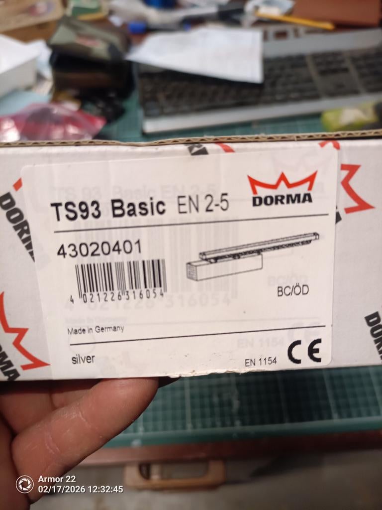 Deurpomp "Dorma ts93 basic en 2-5", Enlèvement