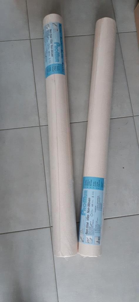 2x rol vlies behangpapier 10,05x1,06m ProMur vliesbehang, Huis en Inrichting, Stoffering | Behang, Wit, Beige, 10 tot 25 m², Ophalen of Verzenden