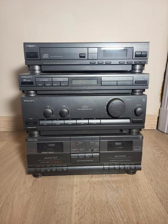 Chaîne Hi-fi Vintage Philips / Radiola - État Neuf, Jamais Servi