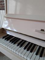 piano staand volledig gestemd, Ophalen, Gebruikt, Wit, Piano