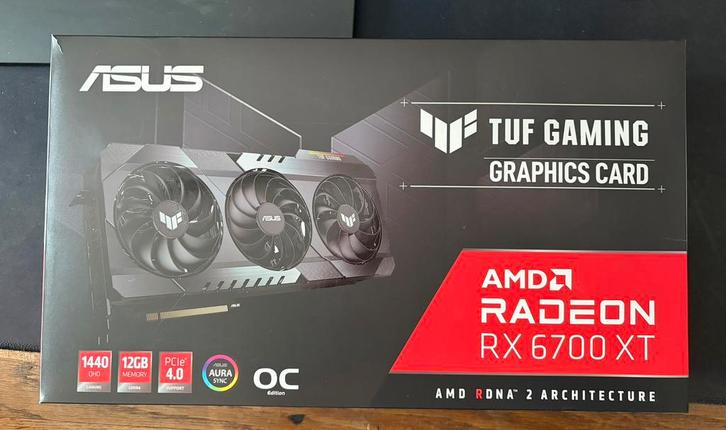 ASUS TUF 6700XT 12G, Computers en Software, Videokaarten, AMD, PCI, GDDR6, Ophalen of Verzenden