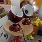 Eyeball lampen Godfredo Reggiani. 2 stuks, Huis en Inrichting, Lampen | Tafellampen, Ophalen, Zo goed als nieuw