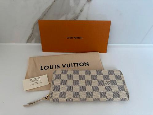 Louis Vuitton Clémence wallet damier azur canvas, Handtassen en Accessoires, Portemonnees, Zo goed als nieuw, Overige merken, Overige kleuren