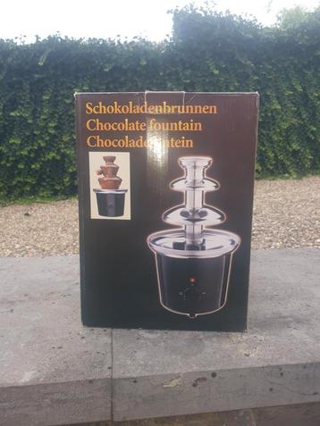 Chocoladefontein  beschikbaar voor biedingen