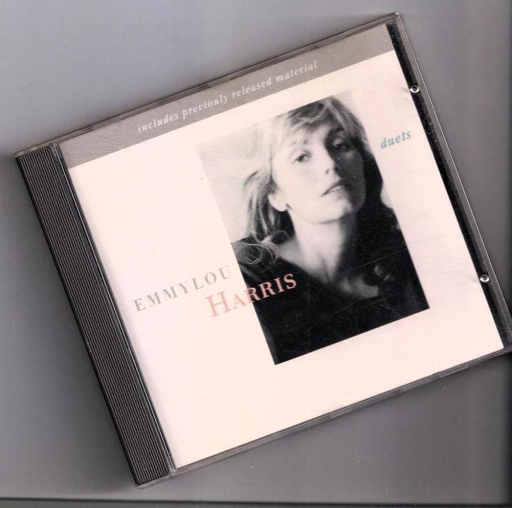 EMMYLOU HARRIS Duets CD Neil Young Gram Parsons Roy Orbison, Cd's en Dvd's, Cd's | Country en Western, Gebruikt, Ophalen of Verzenden
