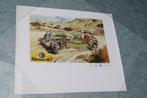 poster MG K3 Magnette 1933 audi VW Porsche, Ophalen of Verzenden