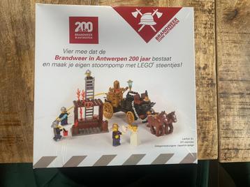 Lego brandweer Antwerpen 200 jaar 
