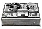 Retro bandrecorder GRUNDIG (1969/1970) TK147, Ophalen, Audio en Video
