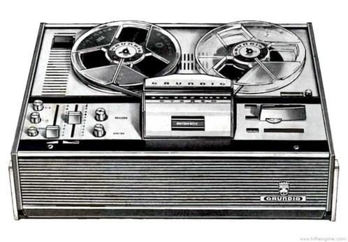Retro bandrecorder GRUNDIG (1969/1970) TK147, Verzamelen, Retro, Audio en Video, Ophalen
