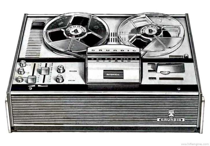 Retro bandrecorder GRUNDIG (1969/1970) TK147, Verzamelen, Retro, Audio en Video, Ophalen