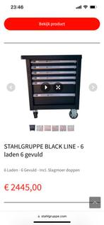 Stahlgruppe black Line 6, Bricolage & Construction, Boîtes à outils, Neuf