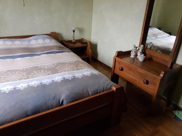 ´landelijke eiken slaapkamer., Ophalen of Verzenden, Gebruikt