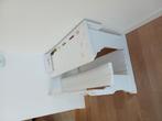 Witte vintage kinderbureau, Huis en Inrichting, Bureaus, Ophalen, Zo goed als nieuw, Bureau