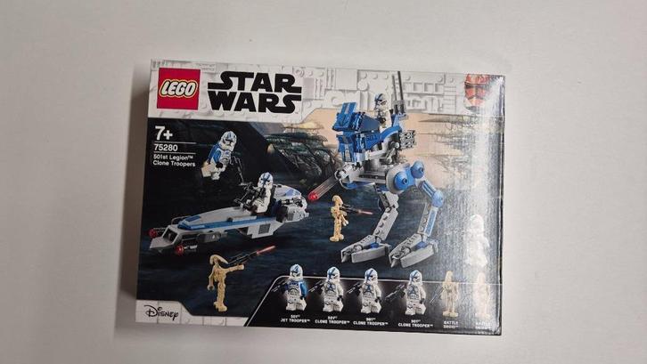 LEGO 75280 501st Legion Clone Troopers, Kinderen en Baby's, Speelgoed | Duplo en Lego, Nieuw, Lego, Complete set, Ophalen of Verzenden