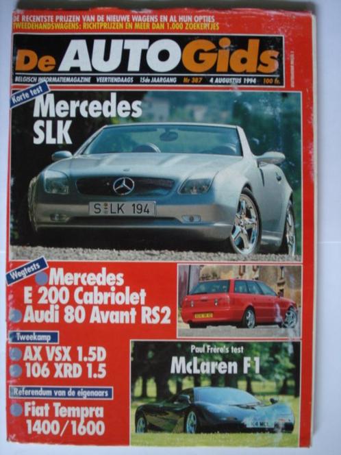 AutoGids 387, Boeken, Auto's | Folders en Tijdschriften, Gelezen, Algemeen, Verzenden