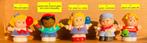 5 personnages Little people de Fisher Price - 8€, Enlèvement ou Envoi, Utilisé