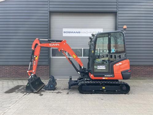 Kubota KX027 minigraver DEMO €649 LEASE, Zakelijke goederen, Machines en Bouw | Kranen en Graafmachines, Graafmachine