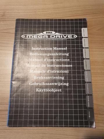 Sega Mega Drive Manual