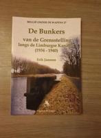 1934-1940 BELGISCH LEGER LIMBURG De bunkers van de..., Boeken, Oorlog en Militair, Ophalen of Verzenden, Nieuw