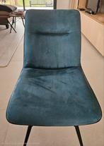 2 eettafel-stoelen Turquoise - Merk: Henders&Hazel, Huis en Inrichting, Ophalen
