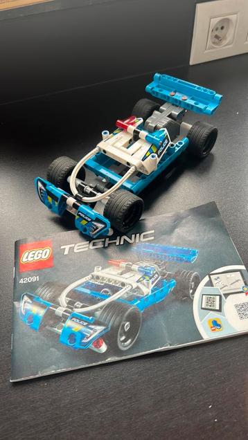 Lego technic politiewagen 42091 beschikbaar voor biedingen