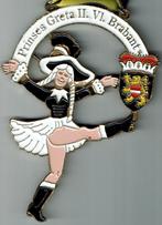 Médaille carnaval princesse Greta II du Brabant Flamand, Envoi