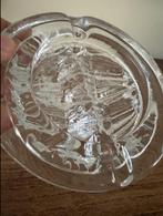 Cendrier vintage en cristal Pukeberg, Suède, Antiquités & Art, Enlèvement