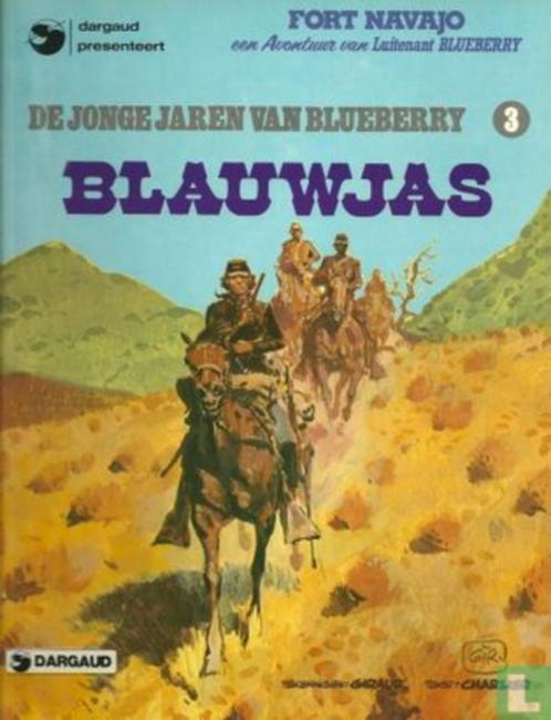 De jonge jaren van Blueberry: 3 Blauwjas - Verz. in prijs in, Boeken, Stripverhalen, Gelezen, Eén stripboek, Ophalen of Verzenden