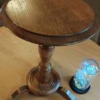 Eikenhouten voetstuk/plantenhouder/bijzettafel, Huis en Inrichting, Ophalen