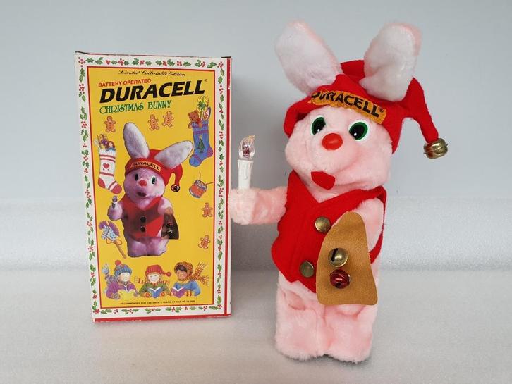Duracell Christmas Bunny, Verzamelen, Merken en Reclamevoorwerpen, Gebruikt, Gebruiksvoorwerp, Ophalen of Verzenden