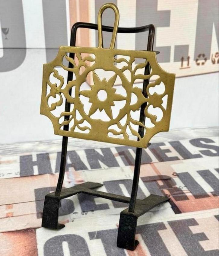 1820-1850 schouw Regency onderzetter haard kachel houder, Antiek en Kunst, Antiek | Overige Antiek, Ophalen of Verzenden