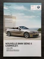 Product informatie brochure BMW 6-serie convertible F12 2011, Nieuw, BMW, BMW, Ophalen of Verzenden