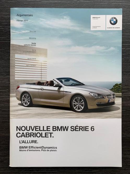 Product informatie brochure BMW 6-serie convertible F12 2011, Boeken, Auto's | Folders en Tijdschriften, Nieuw, BMW, Ophalen of Verzenden