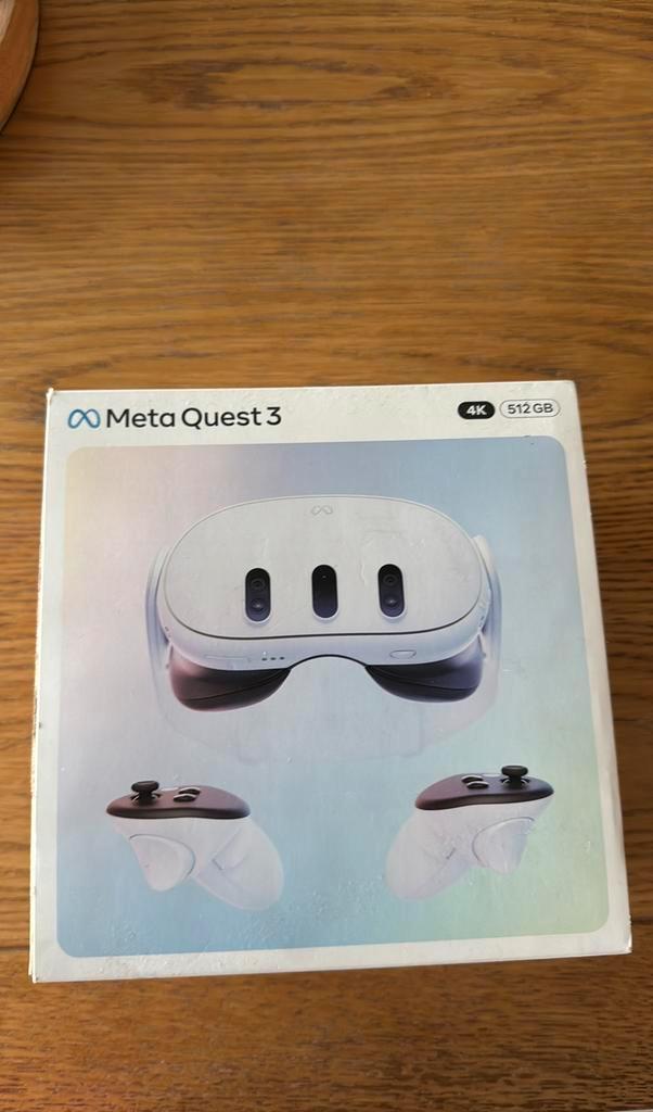 Meta quest 3 512gb 4K, Games en Spelcomputers, Virtual Reality, Nieuw, Camera, Ophalen