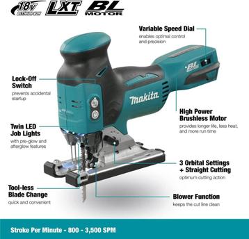 Makita Scie pendulaire rechargeable 