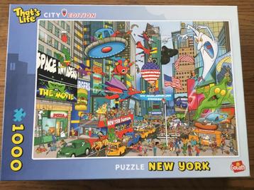 Puzzel Goliath 1000 stukjes That's life city edition New Yor beschikbaar voor biedingen