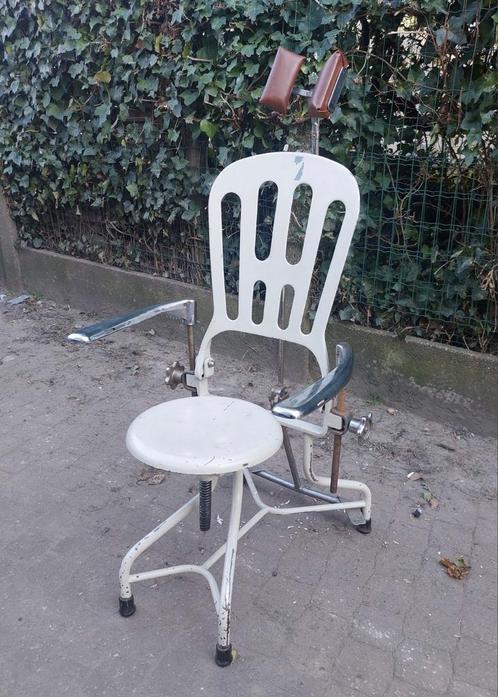 ANTIEKE TANDARTSSTOEL 1900 - 1920 TE KOOP - INTERMASSA BV, Antiek en Kunst, Antiek | Meubels | Stoelen en Sofa's, Ophalen
